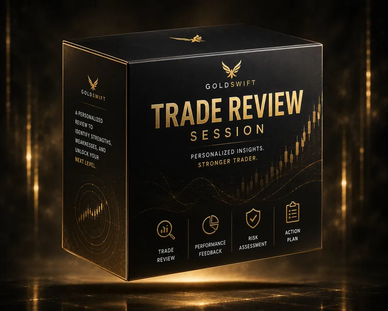 GoldSwift Trade Review Session box